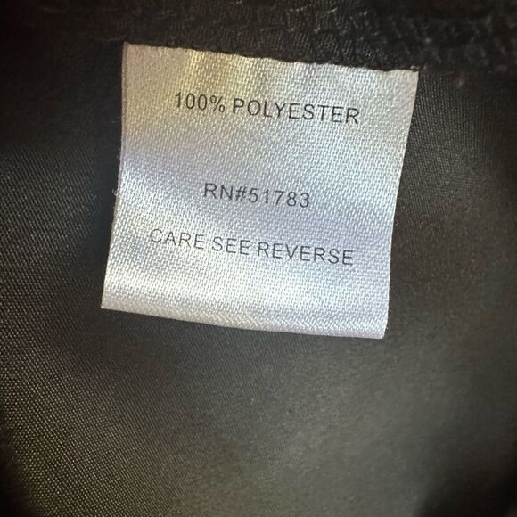 Studio Y Size 1/2 Cap Sleeve Sheath Dress Zipper Accents Dark Olive Green EUC - Picture 5 of 6